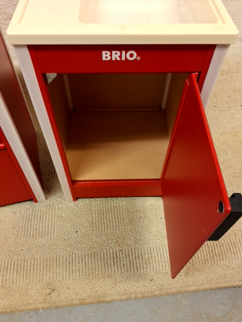 Brio Legekomfur samt håndvask til køkken